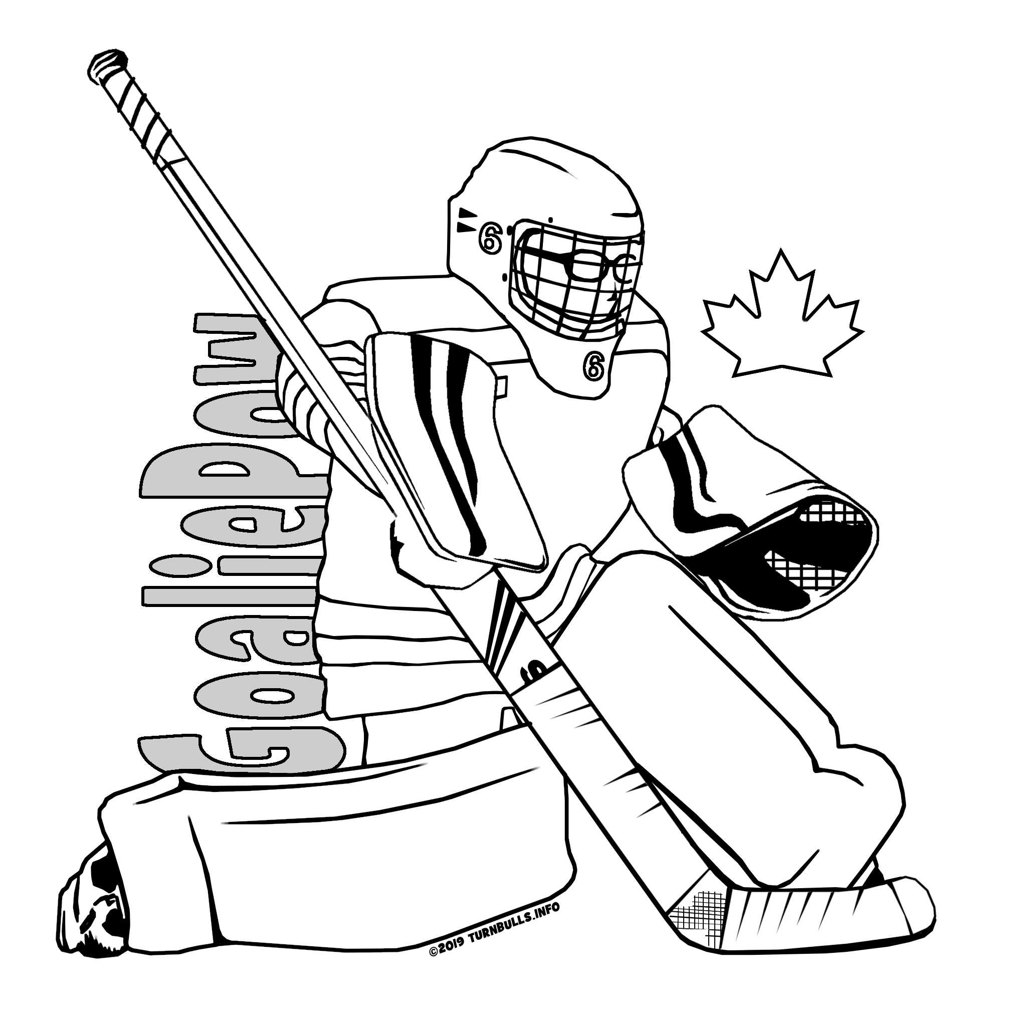 Sorry the coloring sheet didn't load, it can also be found
      on my Facebook Page at fb.me/goaliepow